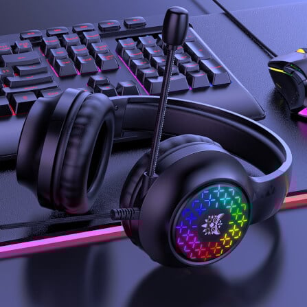 หูฟังเกมมิ่ง ONIKUMA X7 PRO GAMING HEADSET - สีดำ_6